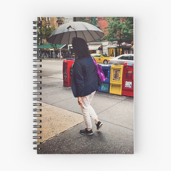 Item preview, Rainy Day Woman Street Upper West Side Manhattan NYC designed and sold by eleonoraingrid.