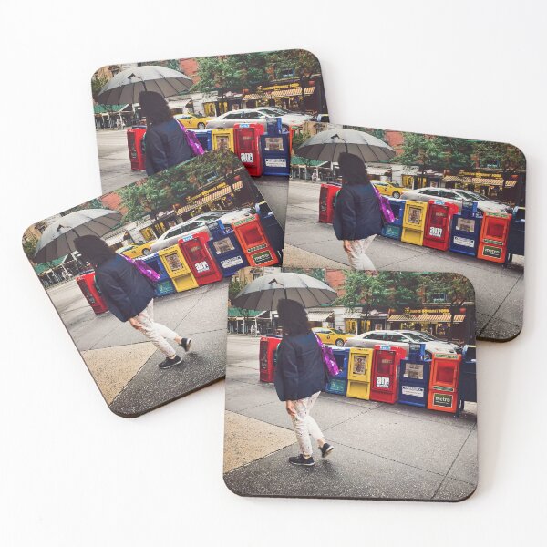 Item preview, Rainy Day Woman Street Upper West Side Manhattan NYC designed and sold by eleonoraingrid.