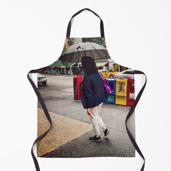 Item preview, Rainy Day Woman Street Upper West Side Manhattan NYC designed and sold by eleonoraingrid.