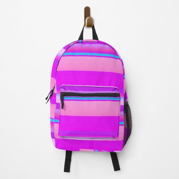 Item preview, Purple color palette horizontal striped | purple magenta striped designed and sold by lausn.