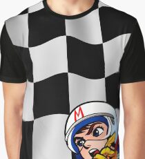 Speed Racer Checkered Flag! Graphic T-Shirt