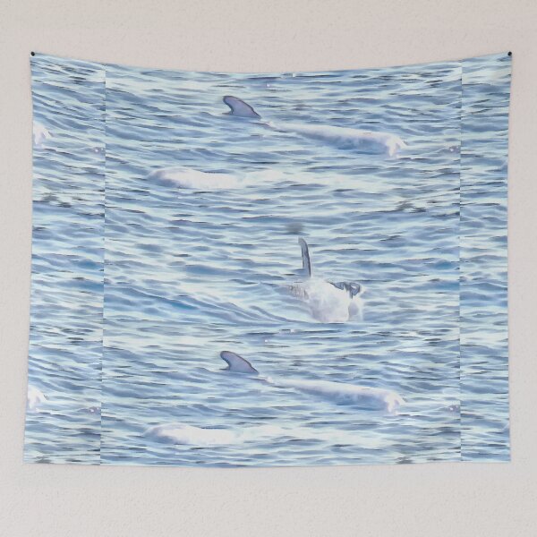 Item preview, delfines en el mar rojo designed and sold by ashishagarwal74.