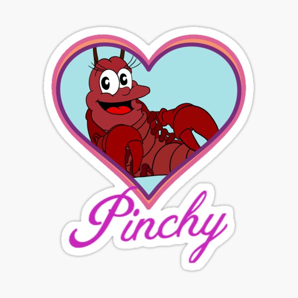 Vista previa del artículo con la obra «pinchy la langosta», diseñado y vendido por TadHappyGilmore.