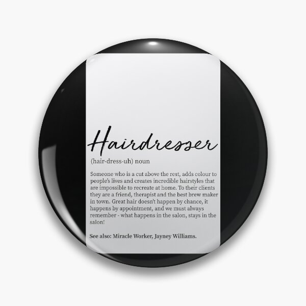 Artikelvorschau, Friseur Substantiv Definition art entworfen und verkauft von sellexxf69.