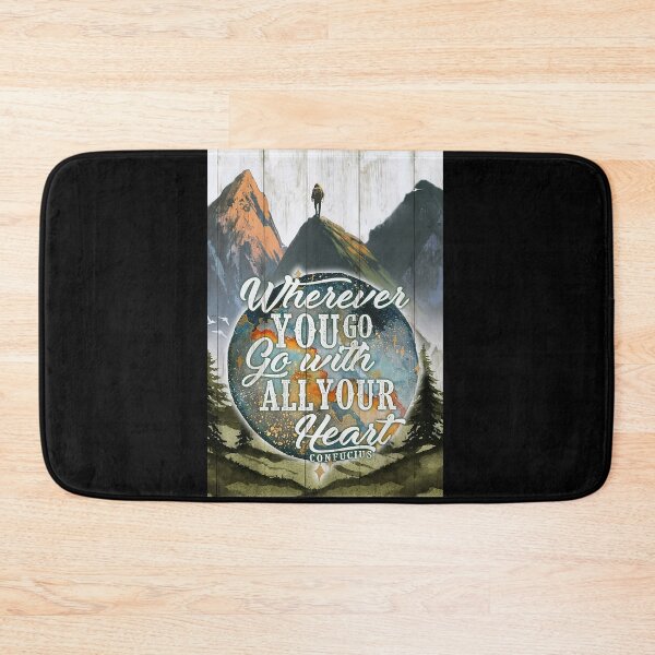 Item preview, Hiking - Go With All Your Heart Wherever You Go   designed and sold by cevyl49.