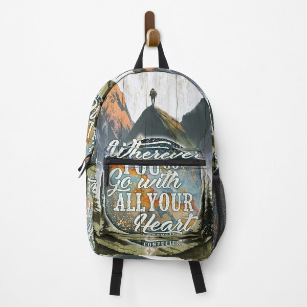 Item preview, Hiking - Go With All Your Heart Wherever You Go   designed and sold by cevyl49.