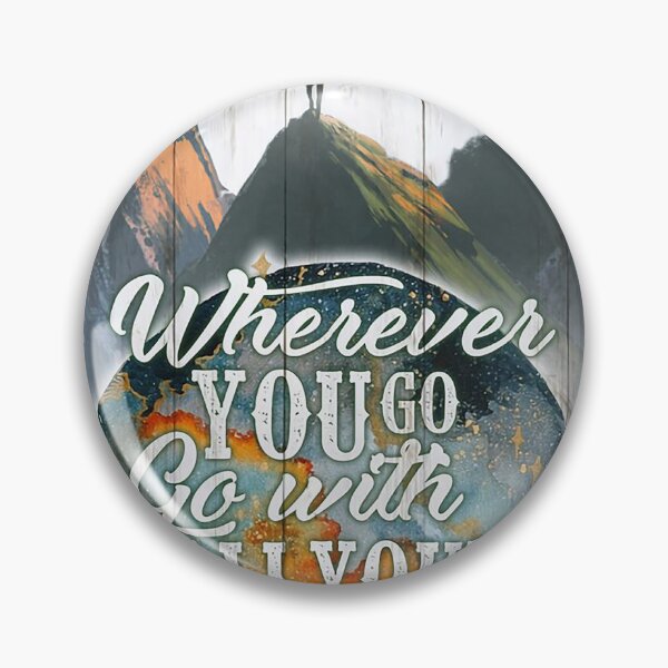 Item preview, Hiking - Go With All Your Heart Wherever You Go   designed and sold by cevyl49.