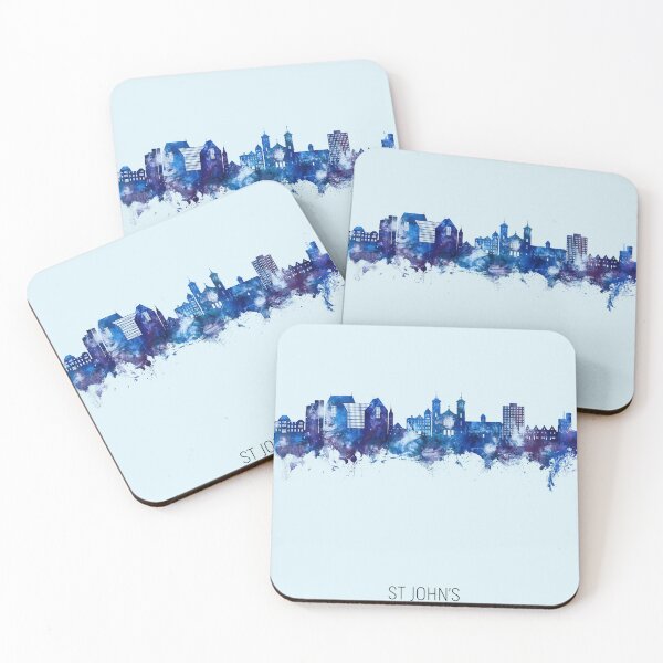 Item preview, St John's Canada Skyline designed and sold by ArtPrints.