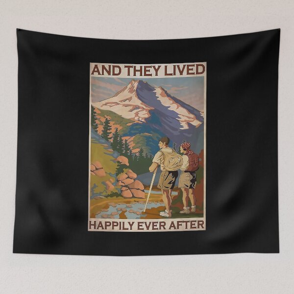 Item preview, Hiking And They Lived Happily Ever After  designed and sold by Alexanderhishop.