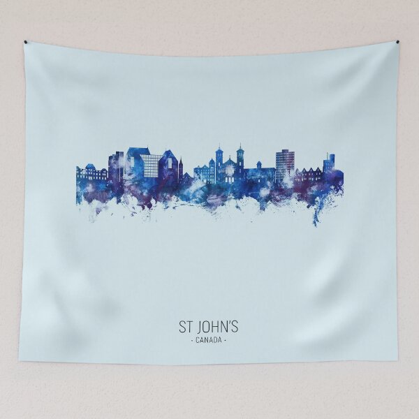 Item preview, St John's Canada Skyline designed and sold by ArtPrints.