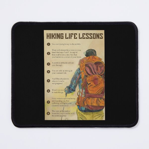 Item preview, Hiking Life Lessons  designed and sold by toniobnd51.