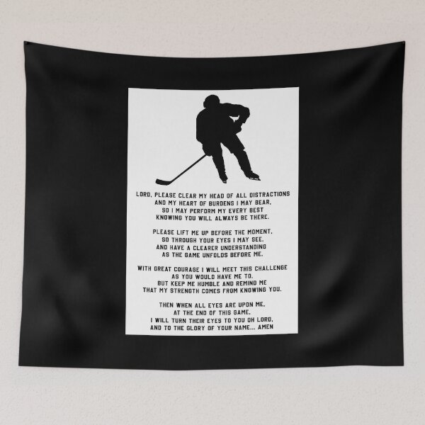 Item preview, Hockey Prayer art designed and sold by koenhfu06.