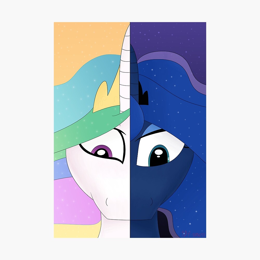 My Little Pony (Princess Celestia and Luna) - The Princesses of Day and  Night 