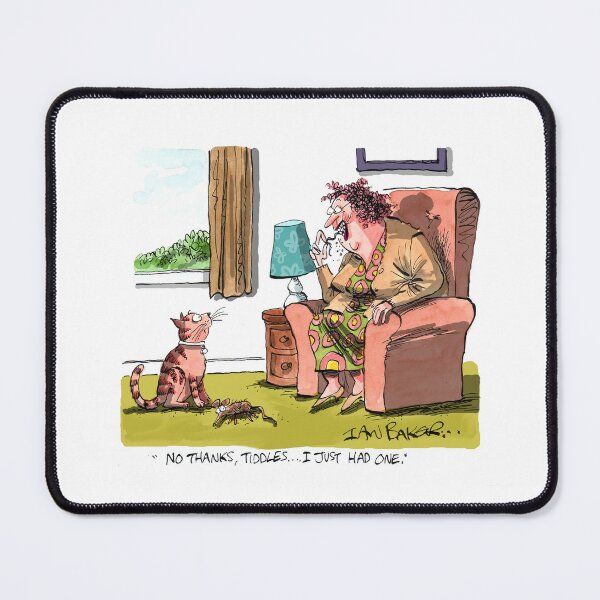 Item preview, Tiddles and the mouse designed and sold by IanBakerToons.