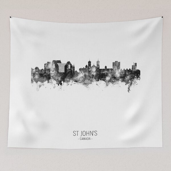 Item preview, St John's Canada Skyline designed and sold by ArtPrints.