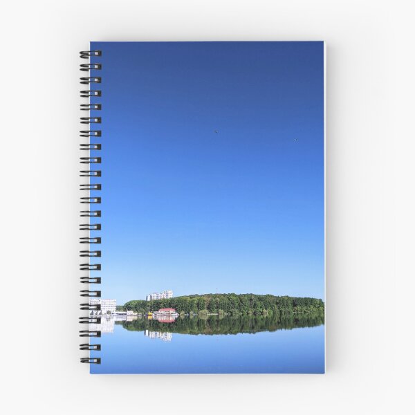 Item preview, Reflection. City pond with calm weather designed and sold by HelgaScand.