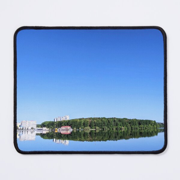 Item preview, Reflection. City pond with calm weather designed and sold by HelgaScand.