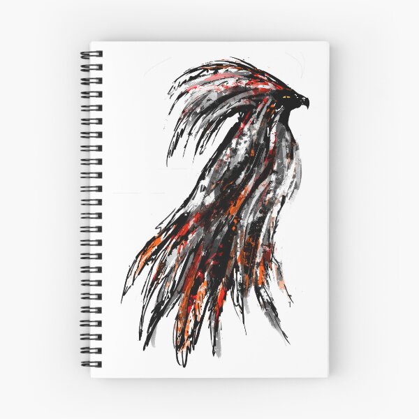 Item preview, Ink Phoenix with Burning Flames designed and sold by Area31Studios.