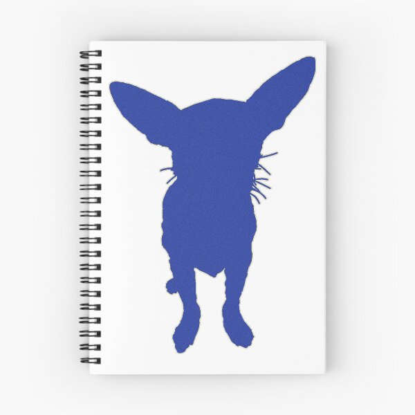 Item preview, Blue Chihuahua Silhouette-- White and Blue designed and sold by Gretchen Tiger.