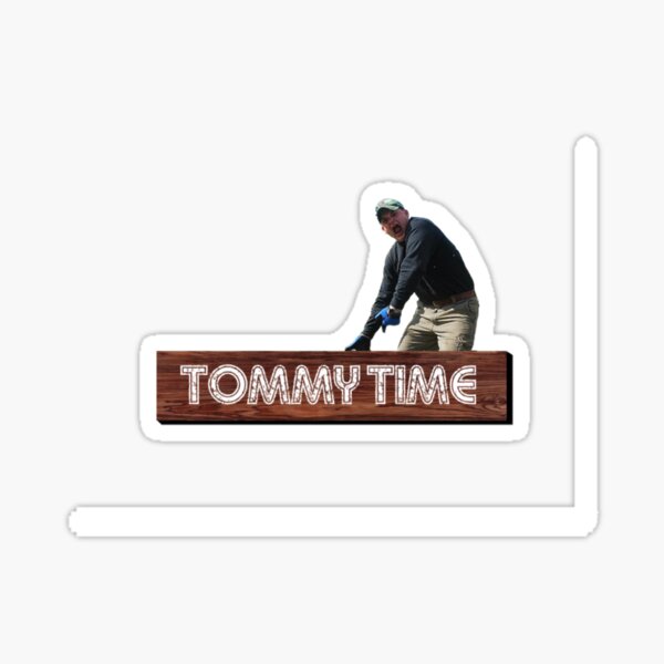 Tommy Time Logo Sticker