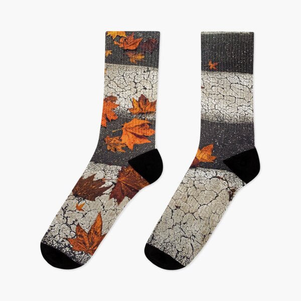 Item preview, Autumn Leaves Street City designed and sold by eleonoraingrid.