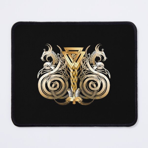 Item preview, Norse Dragons and Valknut  designed and sold by TaraHolde47388.