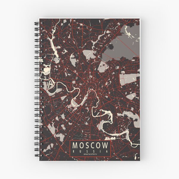 Item preview, Moscow City Map of Russia - Vector designed and sold by deMAP.