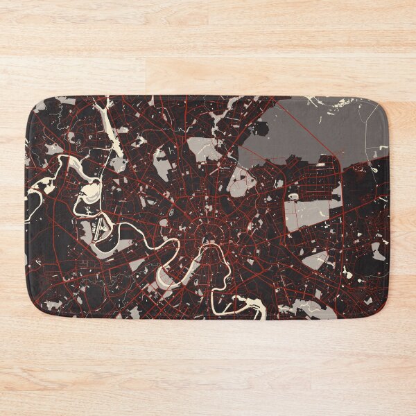 Item preview, Moscow City Map of Russia - Vector designed and sold by deMAP.