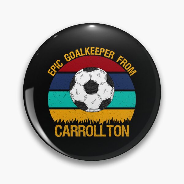 Item preview, Epic Goalkeeper From Carrollton Vintage Soccer Classic T-Shirt designed and sold by verarheaf9.