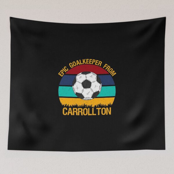 Item preview, Epic Goalkeeper From Carrollton Vintage Soccer Classic T-Shirt designed and sold by verarheaf9.