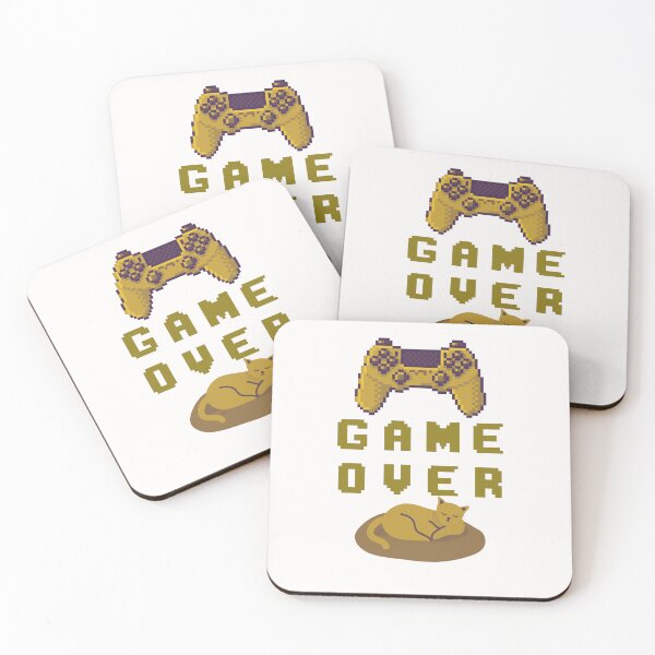 Aperçu de l'œuvre chat gamer endormi créée et vendue par Babytopia.
