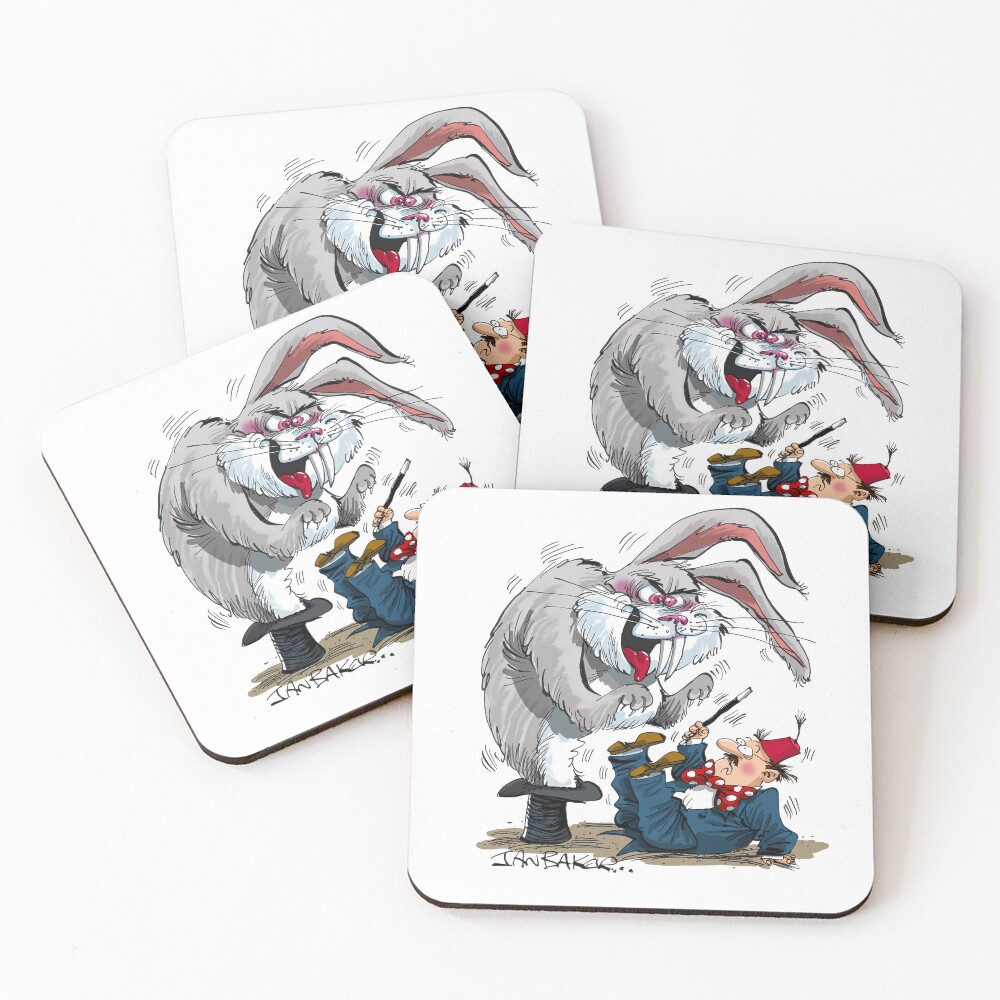 Item preview, Coasters (Set of 4) designed and sold by IanBakerToons.