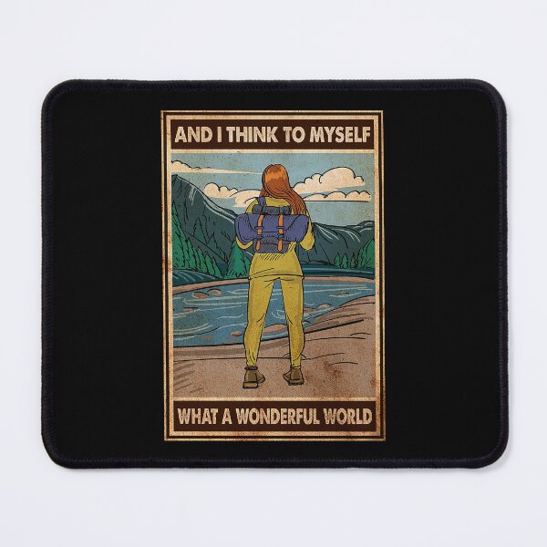 Item preview, Hiking What A Wonderful World designed and sold by toniobnd51.