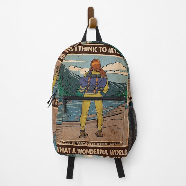 Item preview, Hiking What A Wonderful World designed and sold by toniobnd51.