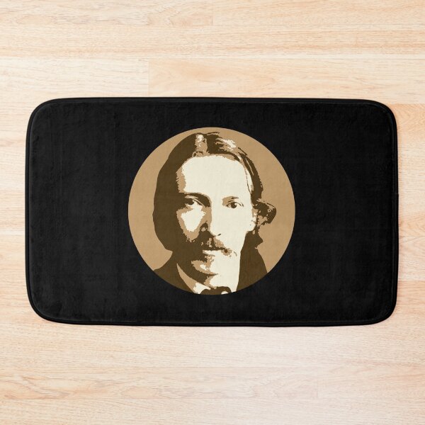 Item preview, Robert Louis Stevenson Sepia Portrait Sticker designed and sold by saurelmosert.