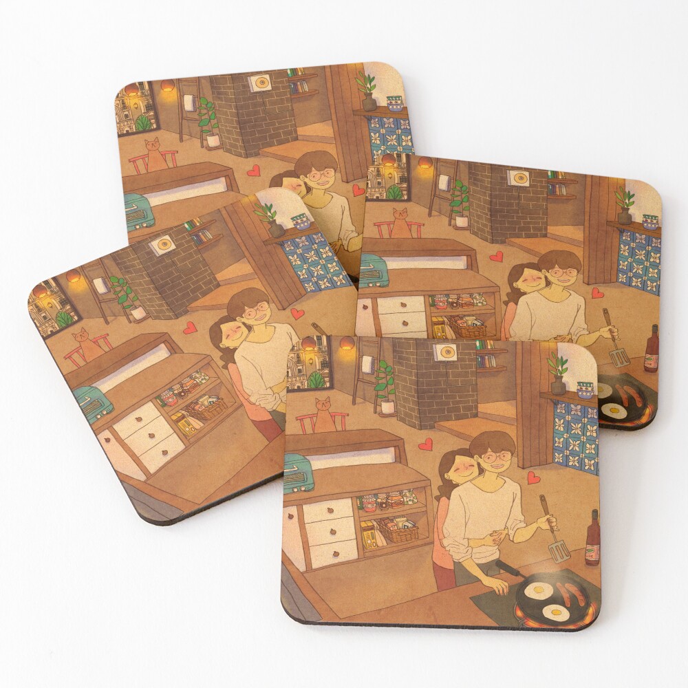 Item preview, Coasters (Set of 4) designed and sold by puuung1.