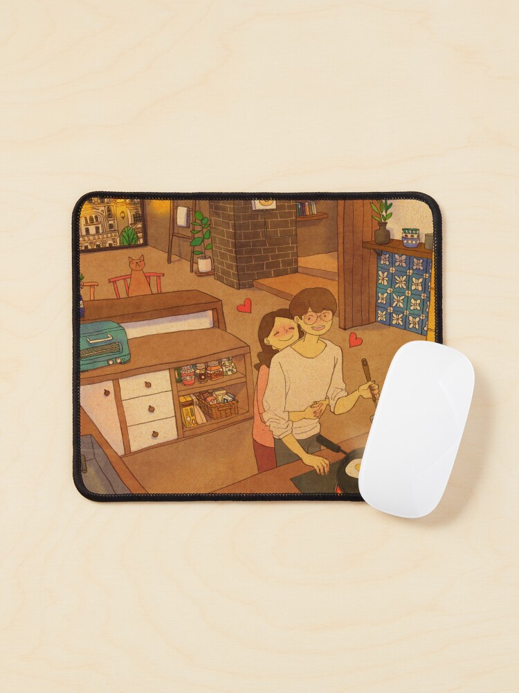 Mouse Pad, Puuung Illustration No.570 designed and sold by puuung1