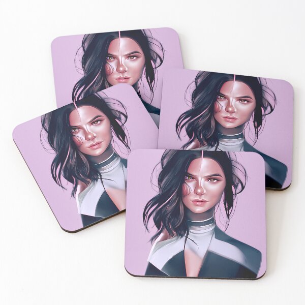 Item preview, Kendall Jenner drawing #1 | AI generated art designed and sold by MichelangeloAI.
