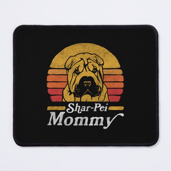 Item preview, Retro Vintage Shar Pei Mommy designed and sold by More Cute Dogs.
