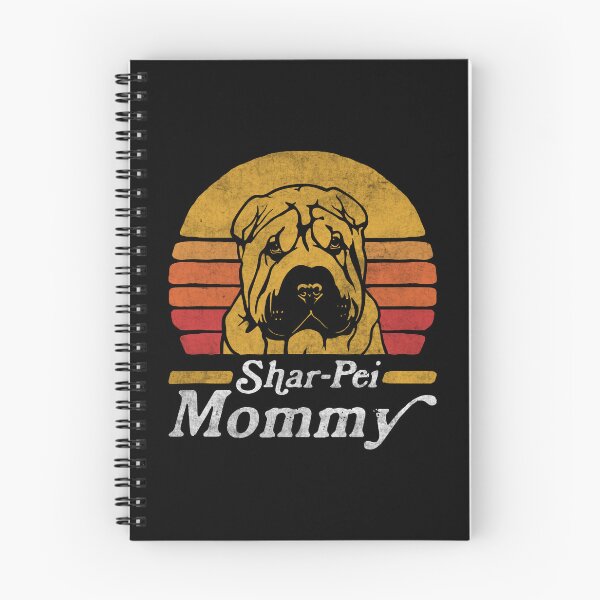 Item preview, Retro Vintage Shar Pei Mommy designed and sold by More Cute Dogs.