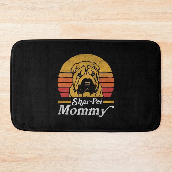 Item preview, Retro Vintage Shar Pei Mommy designed and sold by More Cute Dogs.