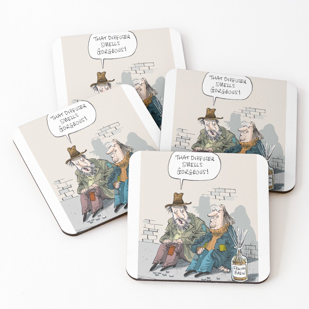 Item preview, Coasters (Set of 4) designed and sold by IanBakerToons.