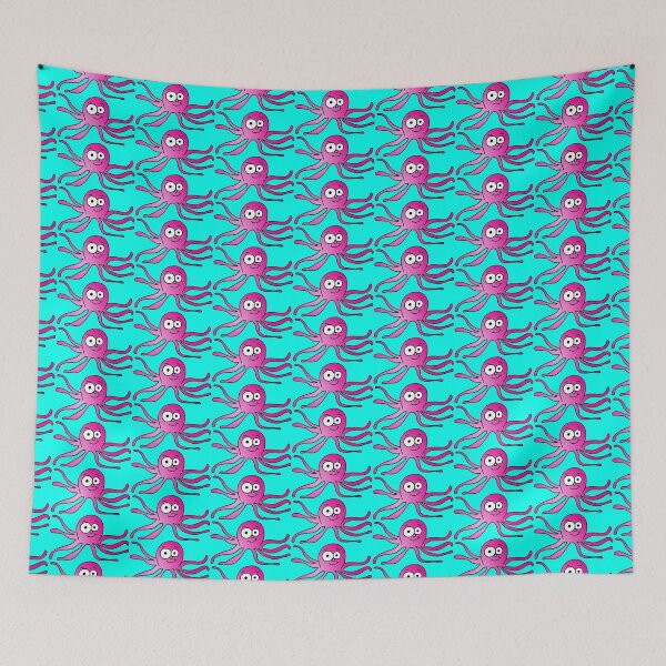 Item preview, Happy Octopus Doodle designed and sold by Nalinne Jones.
