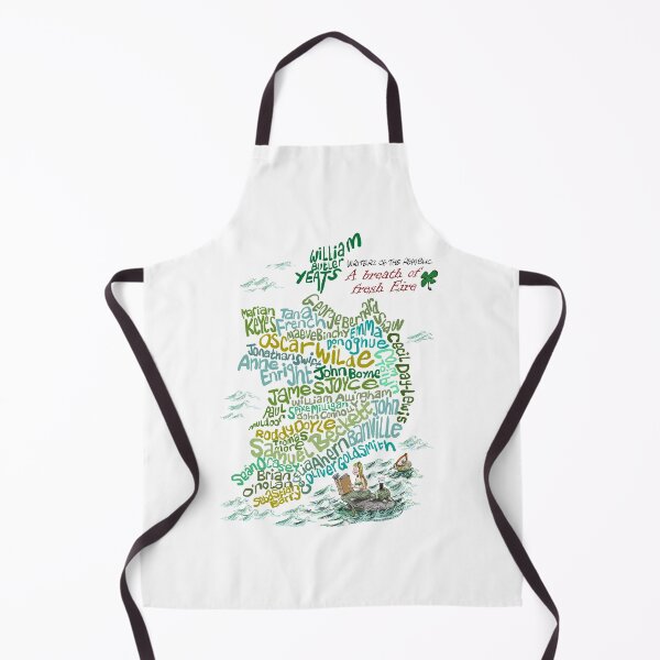Item preview, Map of Ireland's writers designed and sold by IanBakerToons.