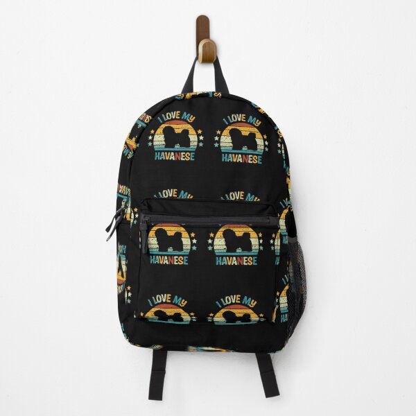 Item preview, Havanese Dog Silhouette Vintage Sunset for Dog Lovers designed and sold by TeeHome.