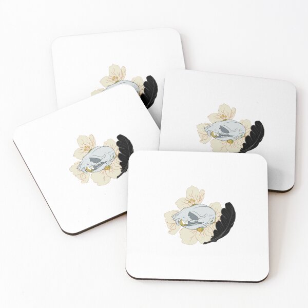 Item preview, Hamster Skull and Mayflowers designed and sold by ChronicCrafting.