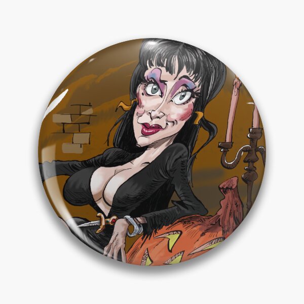 Artikelvorschau, Elvira entworfen und verkauft von IanBakerToons.