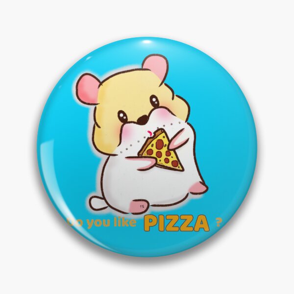 Item preview, Hamster | Hamster Lover - Do you like PIZZA ? designed and sold by FennyWijayaMomo.