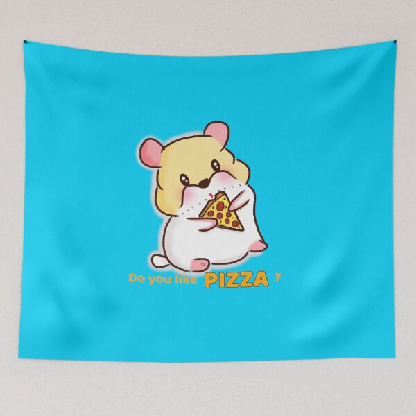 Item preview, Hamster | Hamster Lover - Do you like PIZZA ? designed and sold by FennyWijayaMomo.