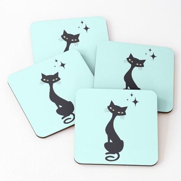 Item preview, Retro Atomic Kitty designed and sold by BlackbirdCC.